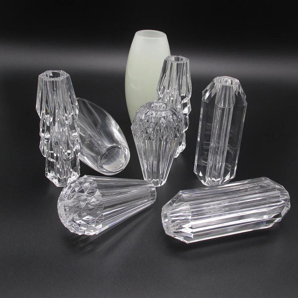 Manufacturers direct durable decorative luxury crystal acrylic curtain accessories