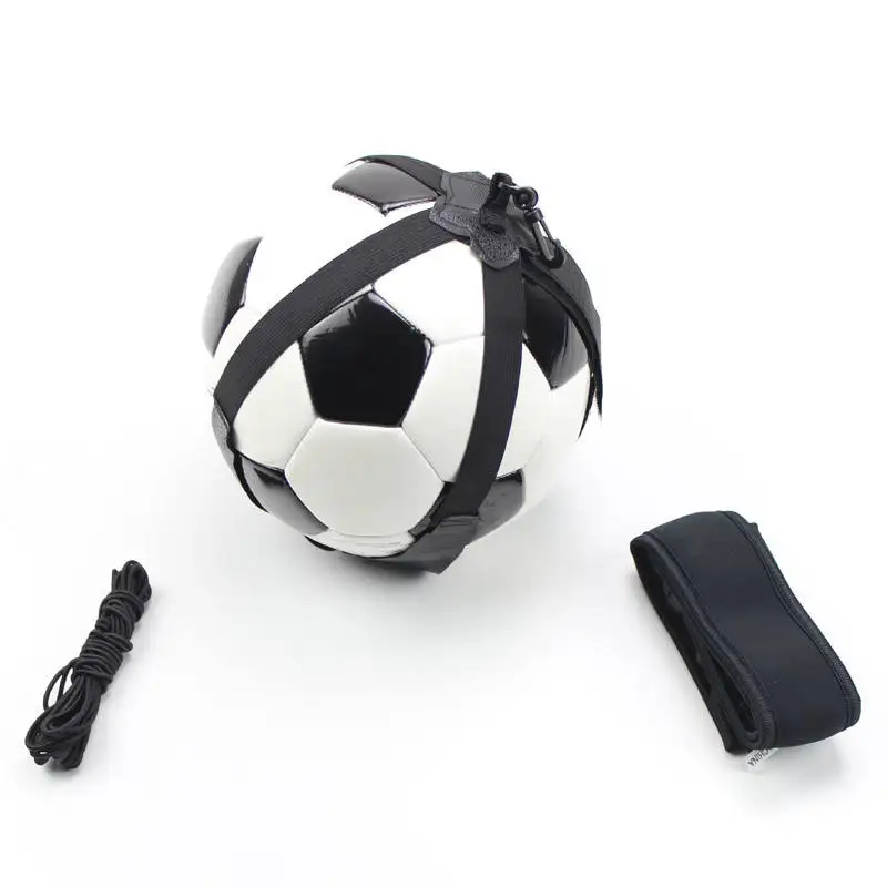 Factory price elastic football training aids kickball swing straps ball-handling straps kick the ball