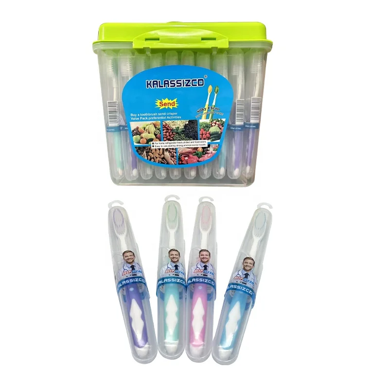 Супер мягкая щетина блистерная карта индивидуально обернутая зубная щетка поставщик изготовленная на заказ пластиковая с логотипом