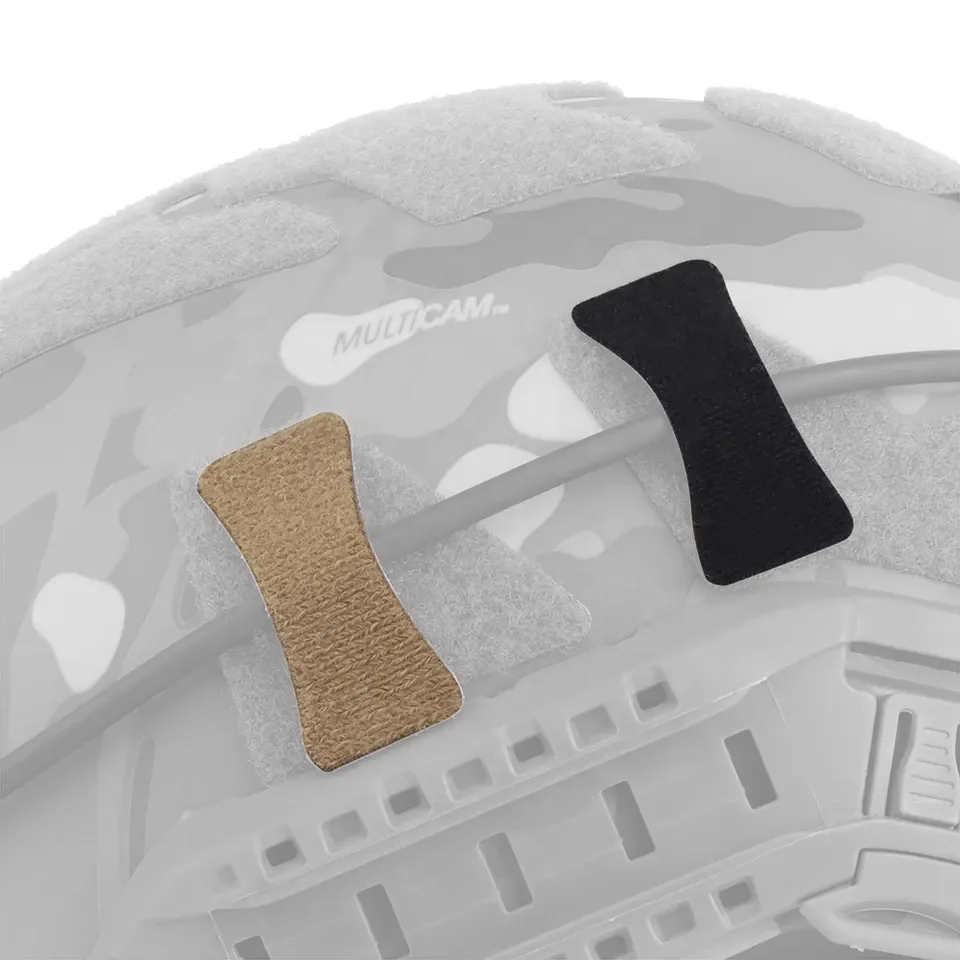 Outdoor Helmet Electronic Equipment Organization And Storage Cable Hook Fastener Tape 8PCS CS Helmet Accessory