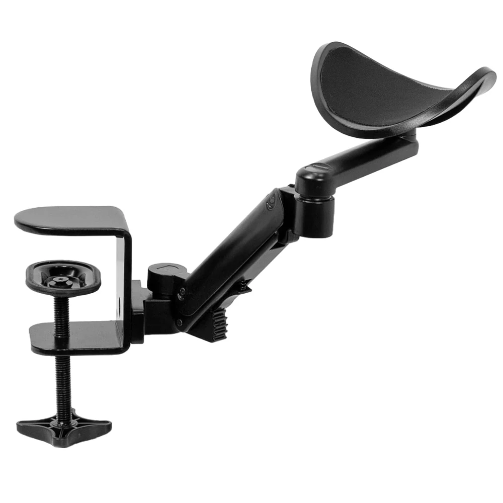 Регулируемый по высоте зажим на подлокотник для компьютера