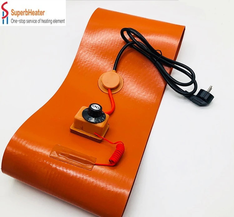 silica gel size Drum band Heater Silicone Rubber Pad Heater