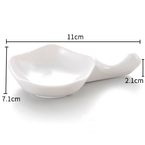 Smooth Texture Diverse Styles Thick Drop Resistant Heat-resistant White Melamine Flavor Dishes Plates Set For Restaurants