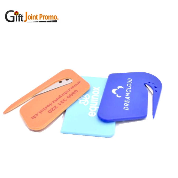 Souvenir Gifts Business Card Letter Opener Slitter Knife  Knife Envelope Opener
