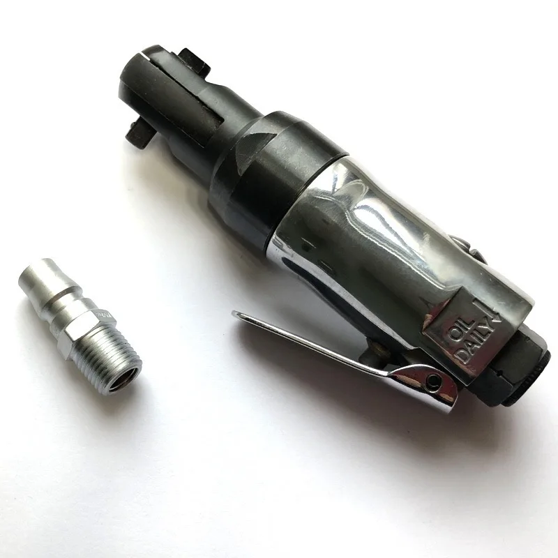  Get torque in tight spaces with this mini air ratchet wrench only 5 in.