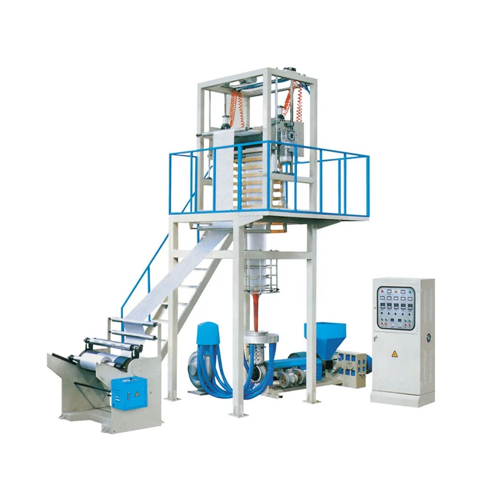 2022 HDPE LDPE PE PP PVC Blown Lab Extruder Agriculture stretch Shrink Plastic biodegradable polyethylene film making machine