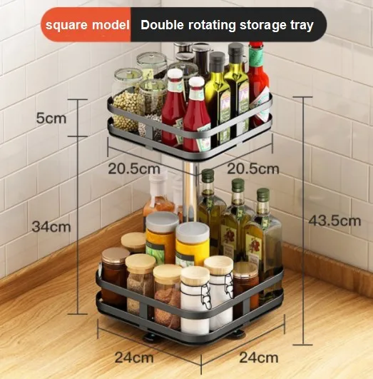 kitchenware multi sizes seasoning storage shelf organizer standing magnet spice rack spice seasoning rack