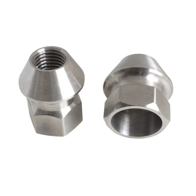 hex 12 point gold burnt blue rainbow anodized M12x1.5 M14x1.5 30mm GR5 titanium wheel lug nut