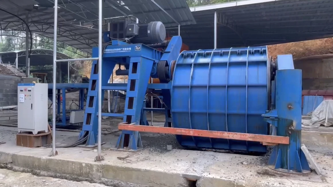Rcc precast reinforced spin roller horizontal concrete culvert pipe making mold machine