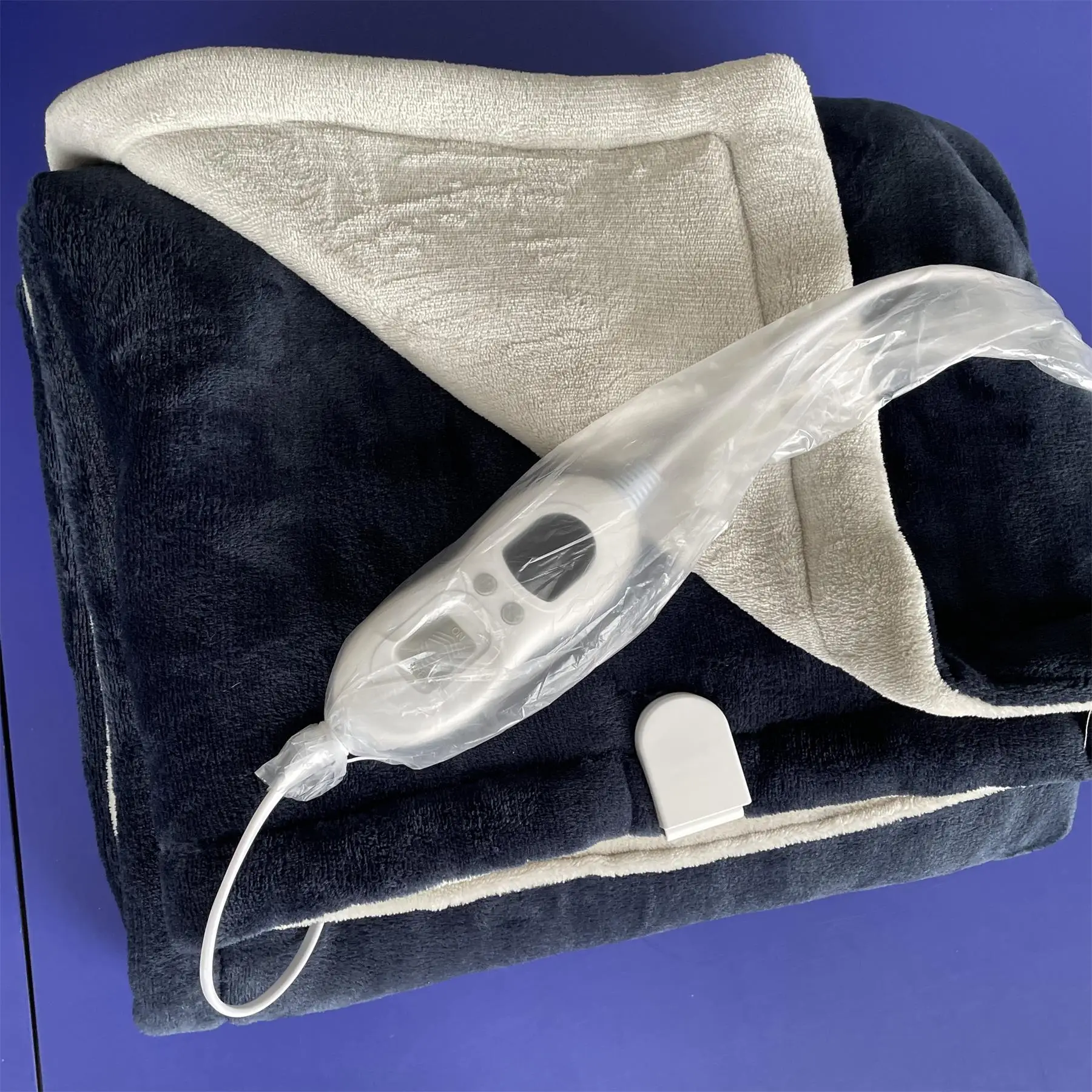 Плюшевое одеяло Sherpa с подогревом, полноразмерные Электрические одеяла для кровати