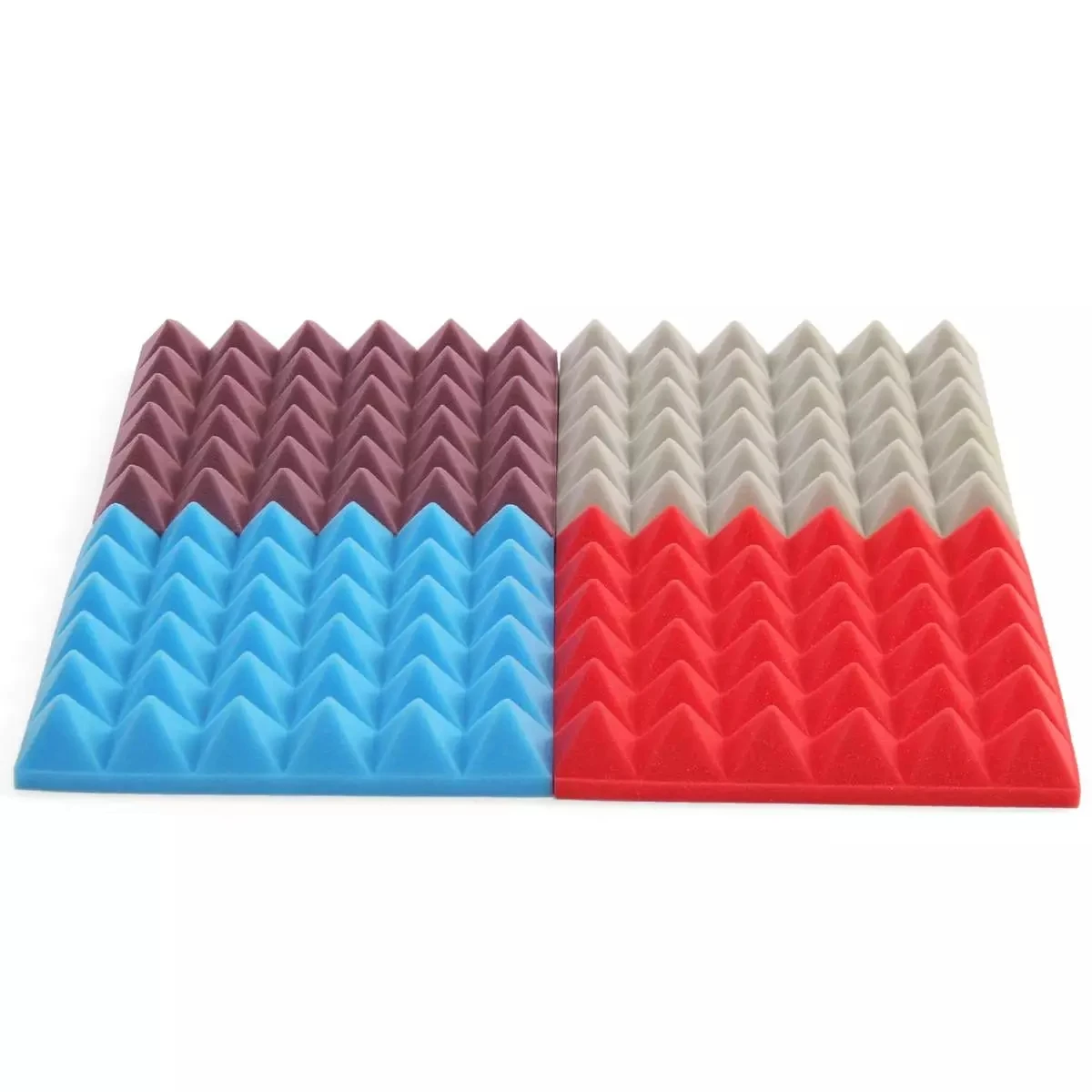 Pyramid Wedge Shape Soundproofing Wall Ceiling Acoustic Foam Bunnings Sponge Panel for Studio