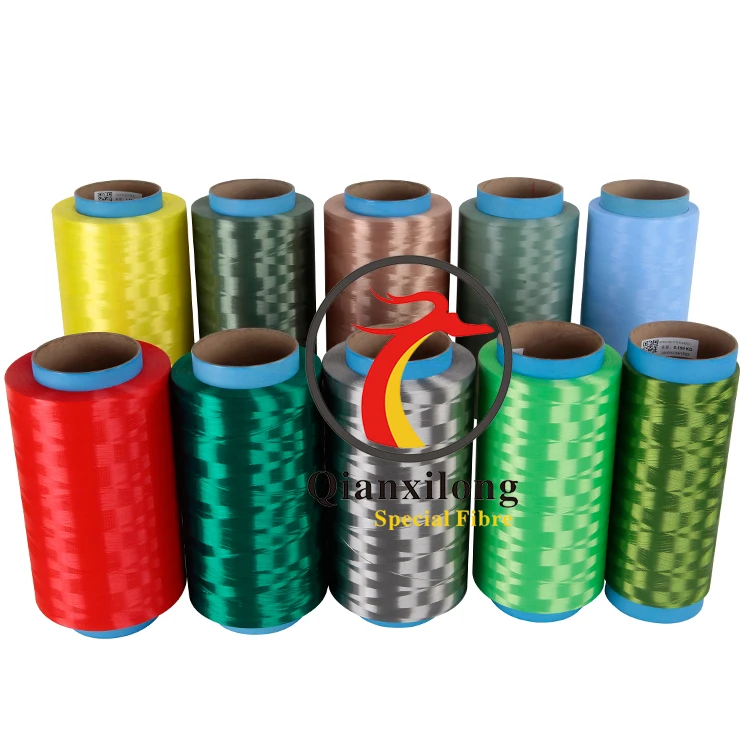 QianXiLong Factory sale high quality anti-impact high strength uhmwpe filament yarn