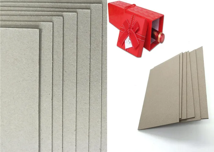 Book Cover Gray Board 1mm Recycle Paper 300 gsm Grey Cardboard