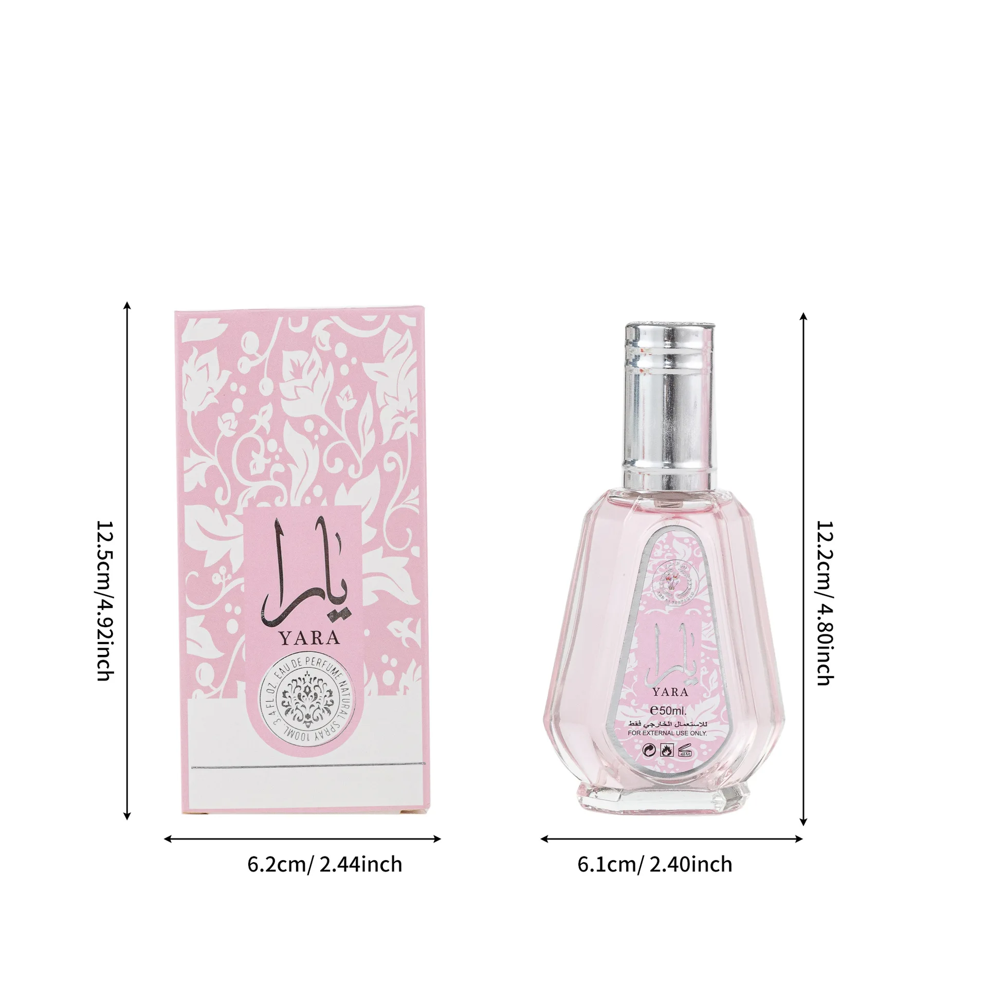 Wholesale YARA 50ml Middle East Arabian Perfume for men and Women Fragrance High-Quality Long-Lasting Perfume