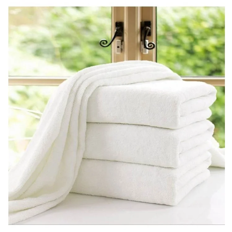 Wholesale best quality soft 100% cotton hotel luxury white bath sheets towels
