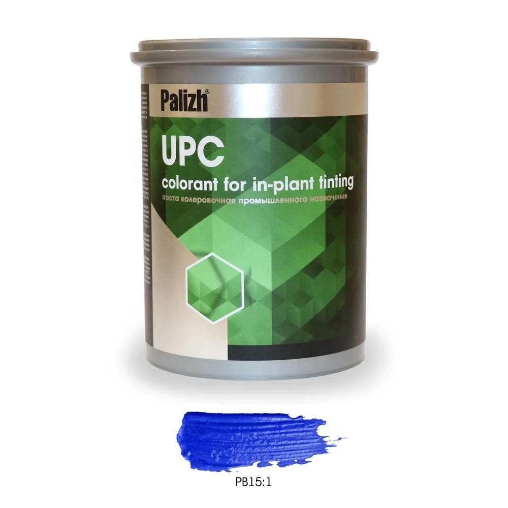 Blue PB15:3 Universal Pigment Concentrate for Water based Paints (Palizh UPC.E) abstract element