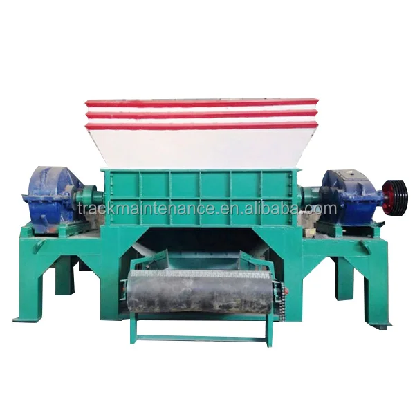 Large steel pre leaf shredder crush shredding machinery manual shredder wood chipper shredder