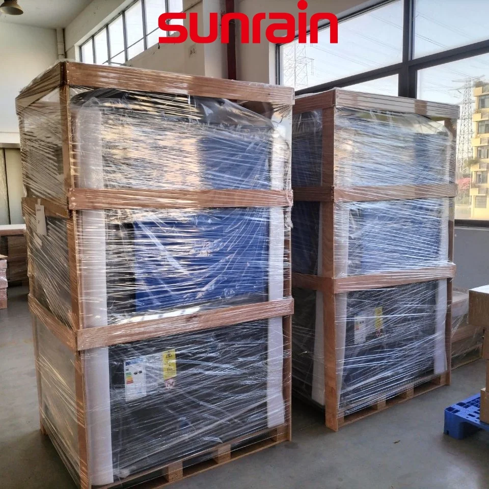 R290 Gas High Temperature EURO BAFA ERP CE CERT Inverter Heating Cooling Heat Pump Air To Water 50KW for Commercial Project