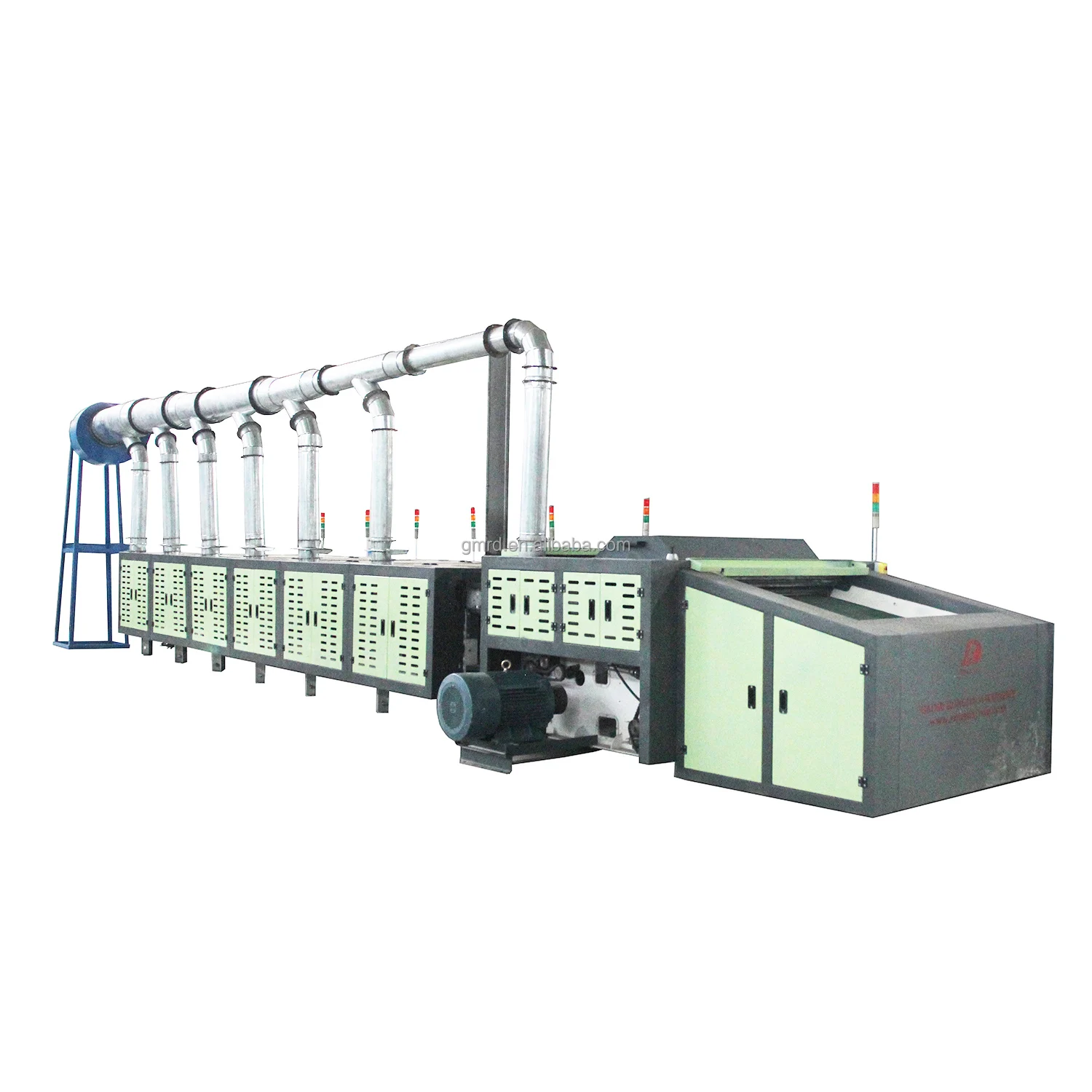 Textile Machines for Cotton Fabric Waste Yarn Recycling Carding Cleaning Machine for Motor Gearbox Bearing Manufacturing Plants