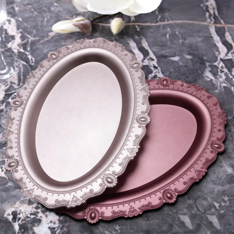 JUMPFOREVER Non Slip Chocolate Sushi Serving Tray Custom Design Food Buffet Serving Tray