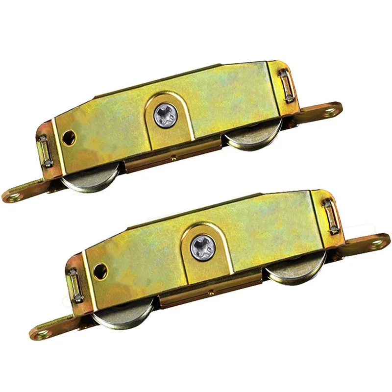 double soft closing 8 wheel sliding door hardware