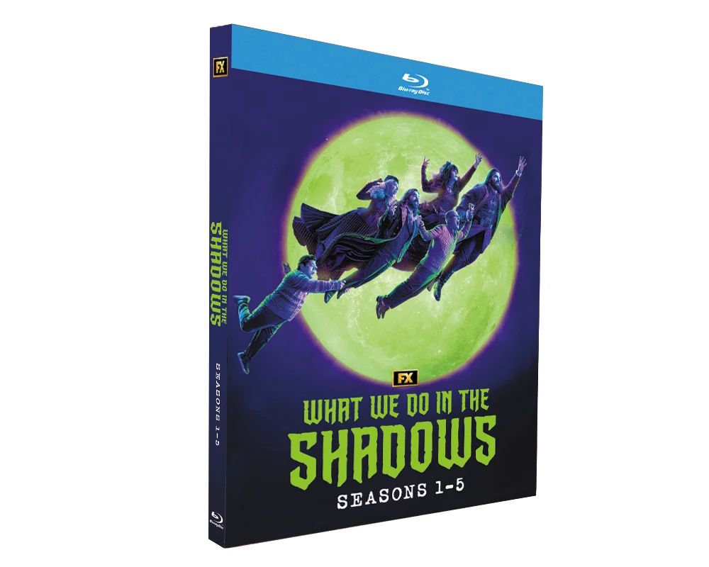 Что мы делаем в тени Сезон 1-5 blu ray 5 дисков оптом dvd поставщик Бестселлер dvds на ebay/shopify/amazo