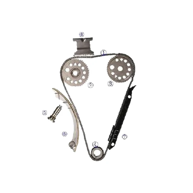 Timing chain kit used for Opel Z22SE 2.2L Astra G /Mk Iv 03/01-01/05 /Speedster 09/00- Zafira 09/00 - 06/05