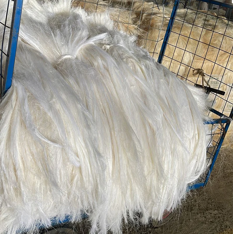 Brazil Bleached Sisal Fiber Super White Color