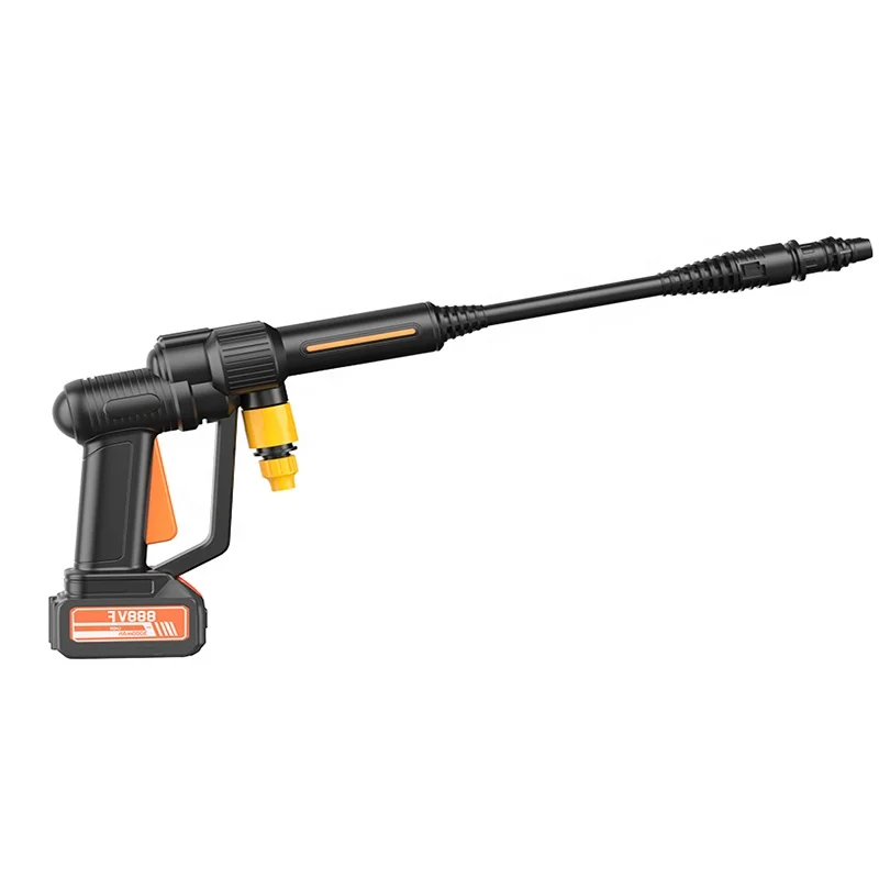 888VF  750W 60bar Cordless Portable Power Cleaner Hydroshot sprayer Car Cleaner Water Gun cordless Wash Sprayer