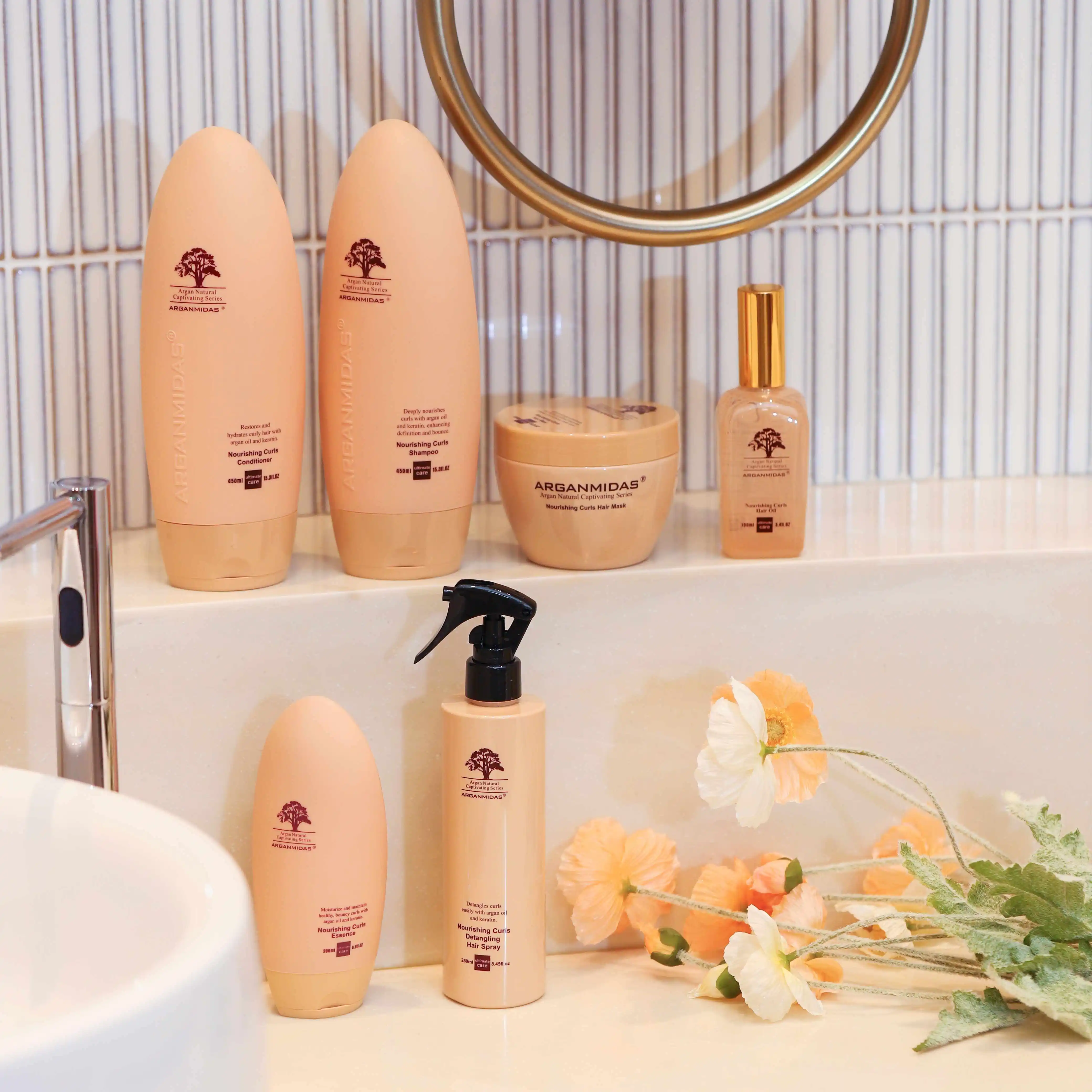 Deep moisture Curl defining Restorative Hair Oil Mask for Curly Hair Moisturizing Shampoo Africa 4C Care Black Women