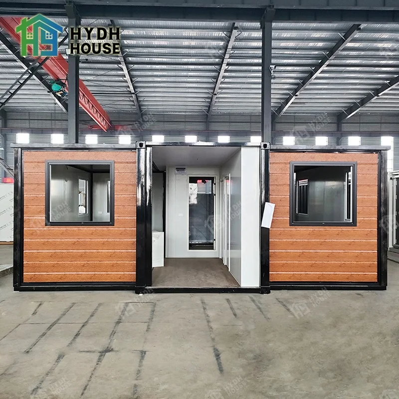 Easy Install Modular Prefab House Hurricane-Proof Expandable Design for Families Use Kiosk Bathroom Warehouse Apartment
