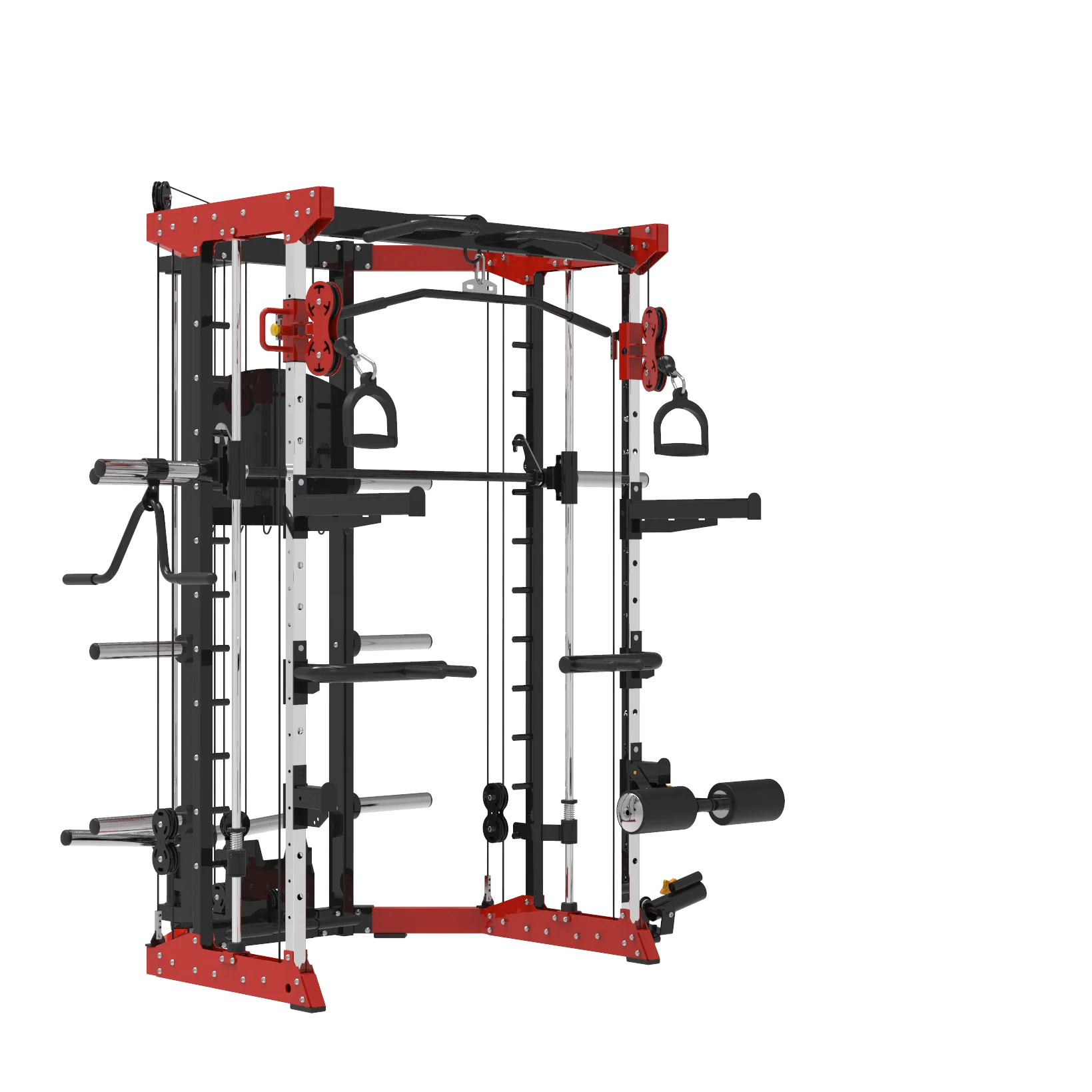 Home use equipment Strength training machine Multi-functional Smith with single weight stacks JG-ZH70A