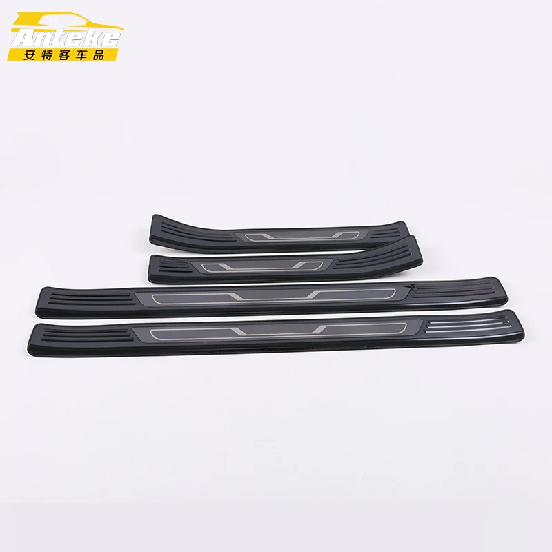 Anteke Stainless Steel Door Sill Scuff Plate For 2019 Passat Car Accessories
