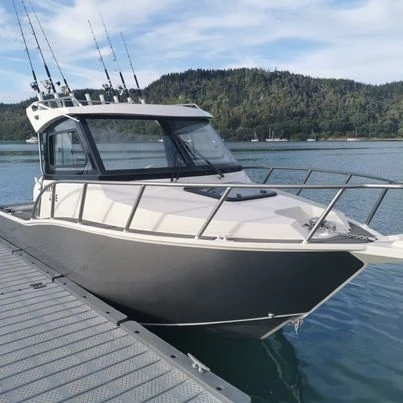 New 6.85M Profisher Hardtop Cabin Fishing Boat All Welded Aluminum Fishing Boats