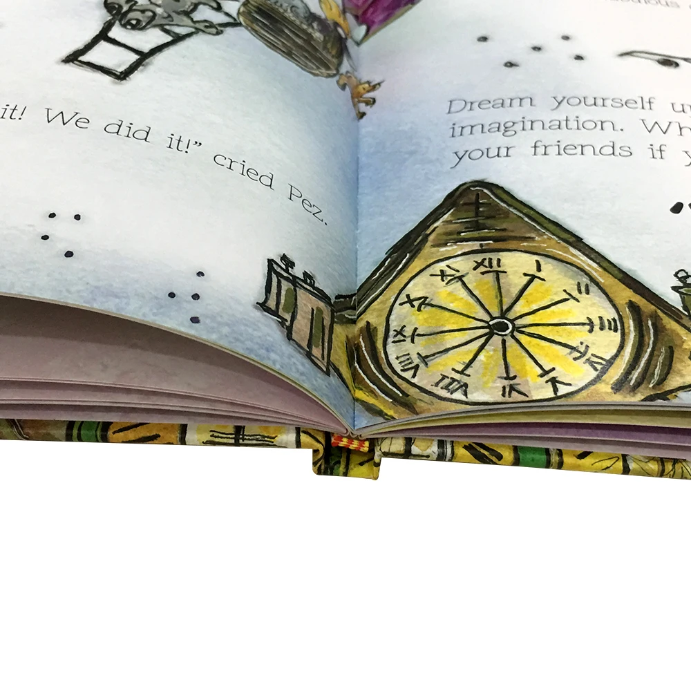 Wholesale Custom Baby Board Educational Book Hardcover English Cardboard Story Color Children Books Printing For Kids