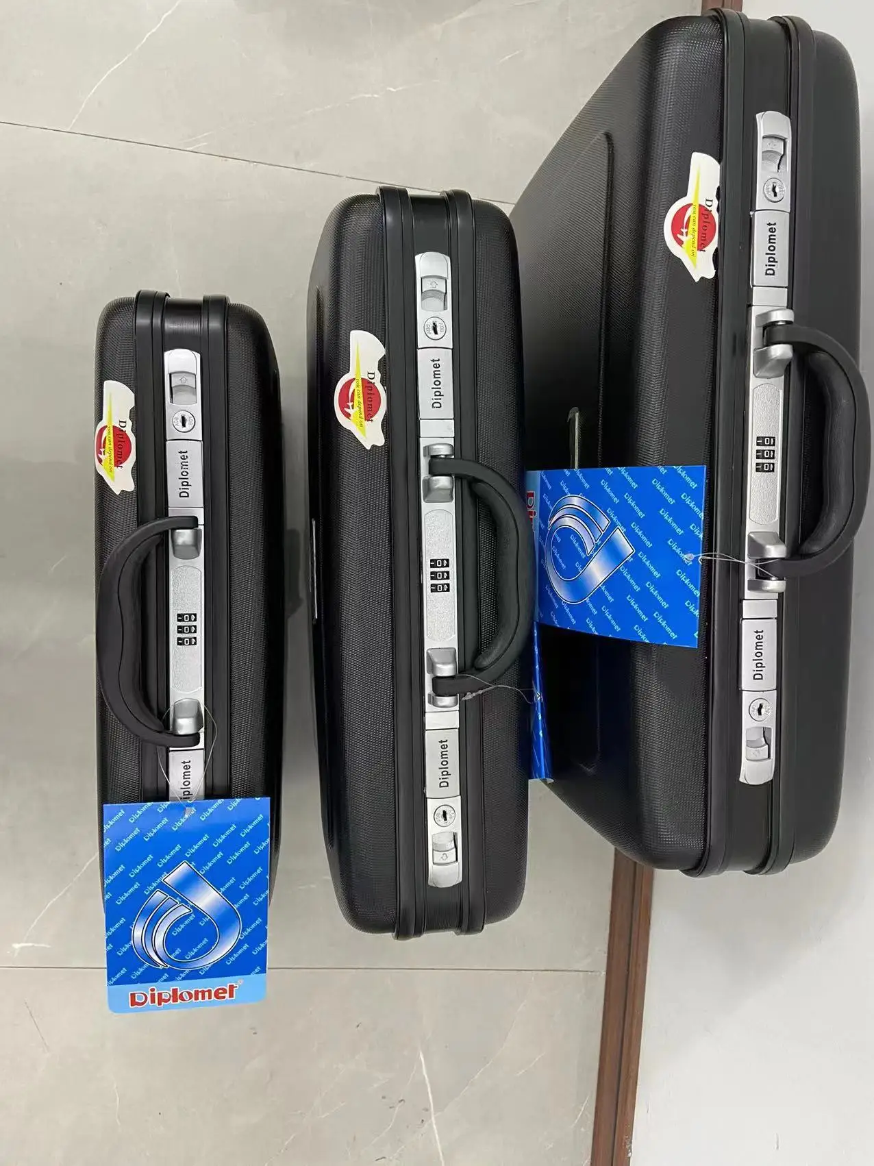 Black Color Custom Portable ABS Box Nice Design  ABS Briefcase Storage Tool Case