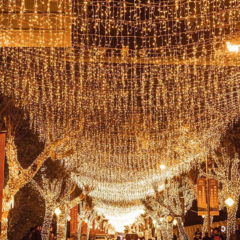 Светодиодная ледяная полоса, занавески, цветные огни, оптовая продажа, гирлянда, мигающие огни, декоративная сценическая балка, непромокаемые светильники водопада