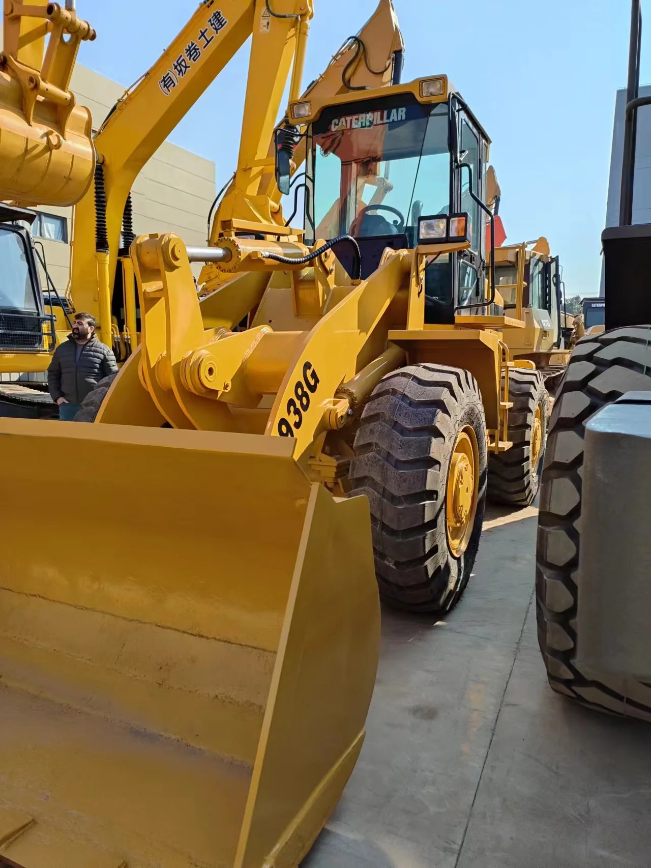 used CAT 930 938 938G wheel loader made in america CATERPILLAR 930 930k 938g 936e loader for sale