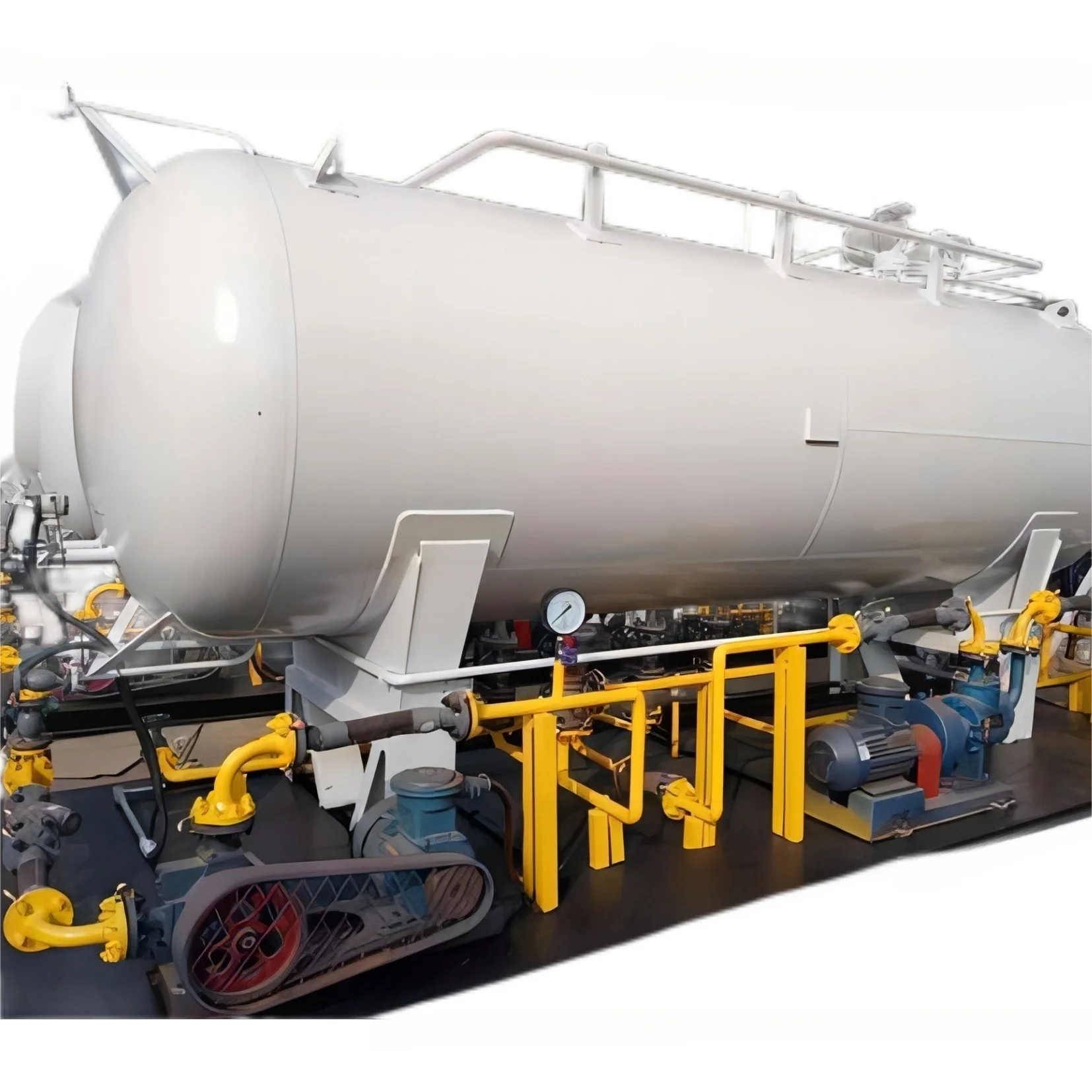 MT3000-HP High-Pressure Vertical Steel Vessel Liquid Argon Nitrogen LCO2 LNG Liquid Oxygen Cryogenic Storage Gas Cylinders