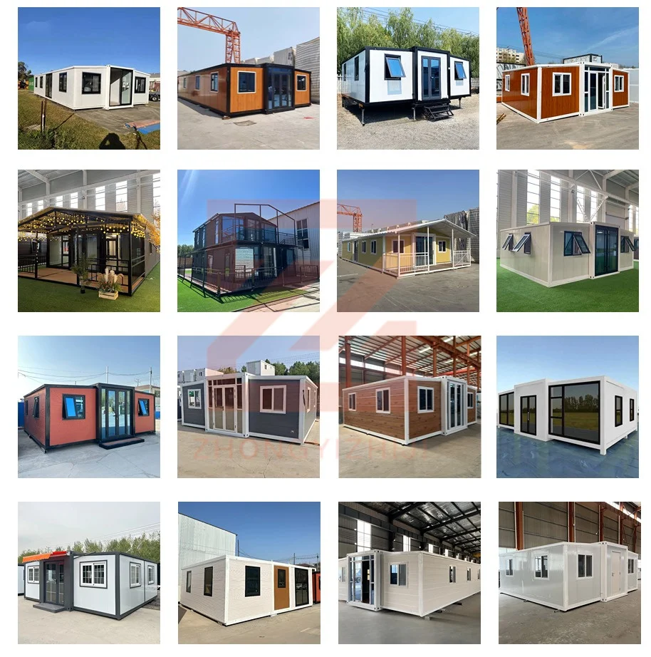 Modern Aluminum Frame Modular Hotel 4 Bedroom Modular Luxury Living Expandable 3 Bedroom Container House Houses