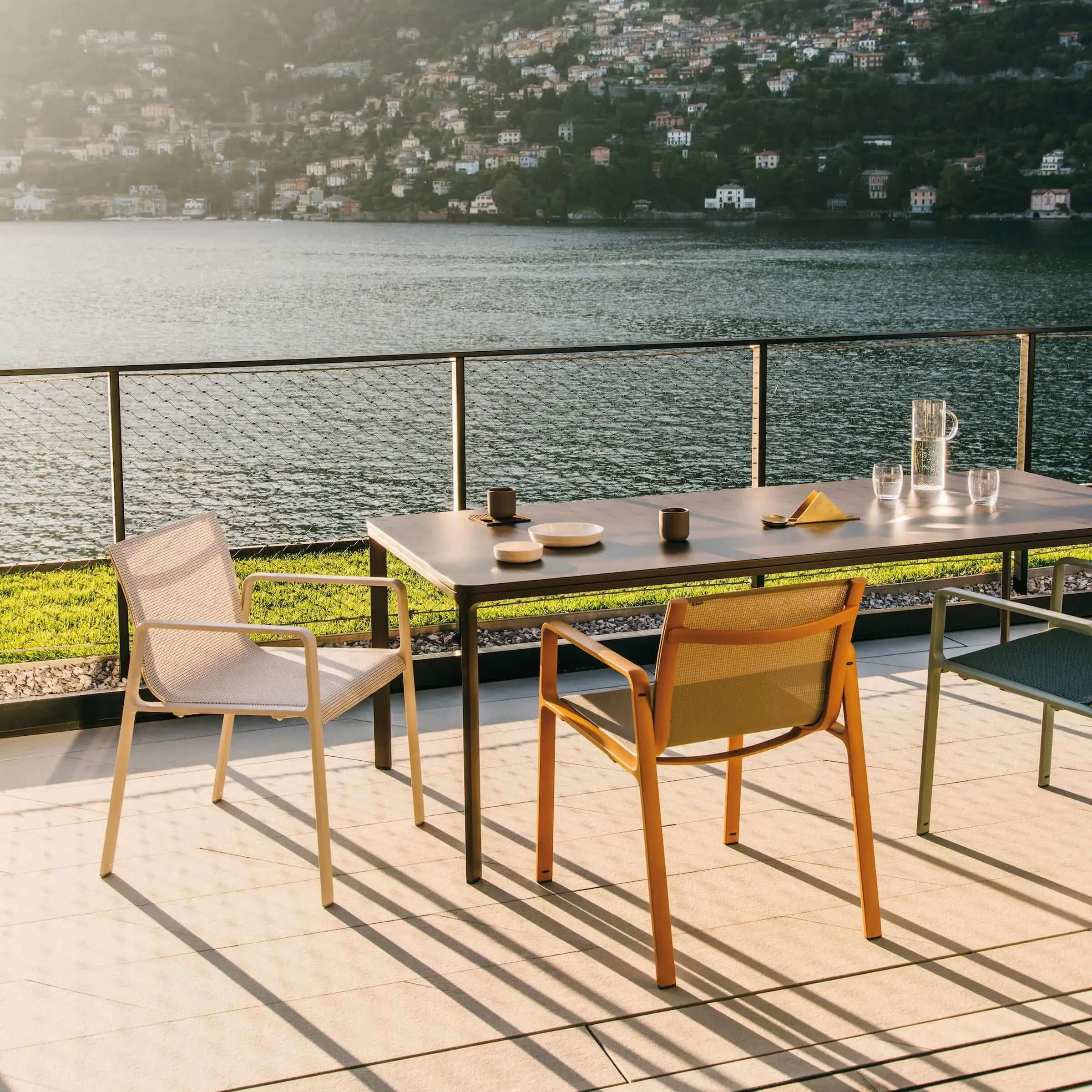 Factory Direct Modern Cheap Modern Stacked Outdoor Furniture Design Patio Restaurant Dining Garden Chairs