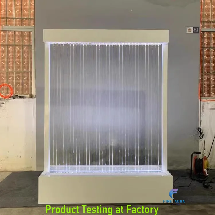 Customizable Size Pull Wire Water Curtains Elegant Indoor & Outdoor Decor