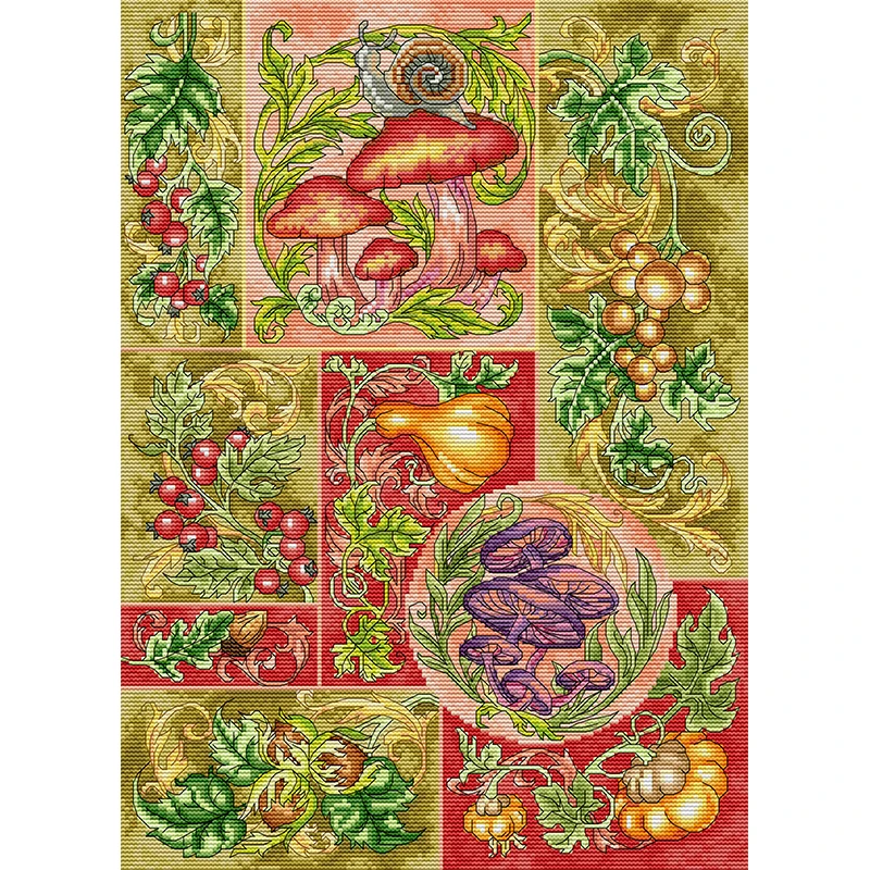 NKF Factory Supply China Wholesale Hand-made Canvas Needle Craft Printed Cotton Embroidery Cross Stitch Kit