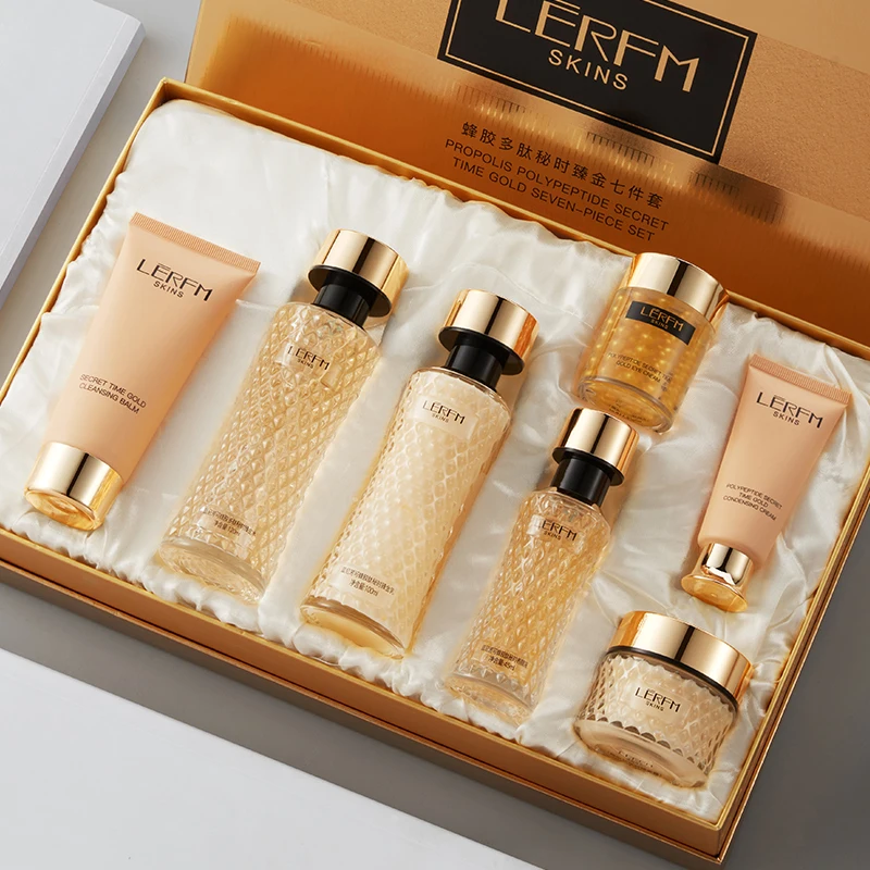 DELICATE NOURISH SKIN REJUVENATE SKIN VITALITY Propolis Polypeptides Secret Time Gold Skin Care Set