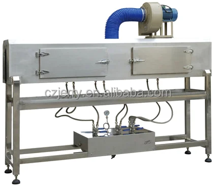 Automatic Glass /Pet Bottle Body Shrink Sleeve Label Steam Heat Shrink Tunnel Machine