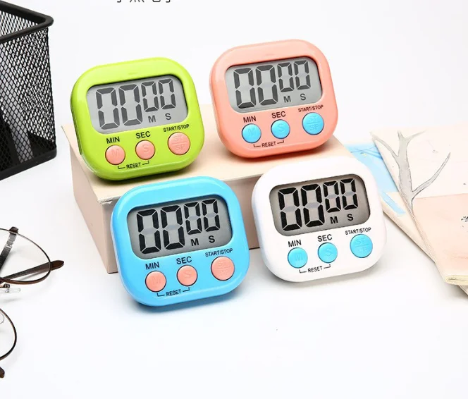 Promotional time reminder magnetic oven electronic digital kitchen cooking cute countdown alarm timer tea study timer