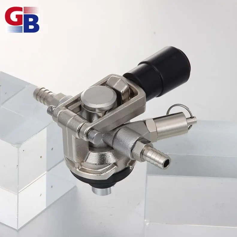 GB best quality drink dispenser D type beer tap keg coupler with relief valve