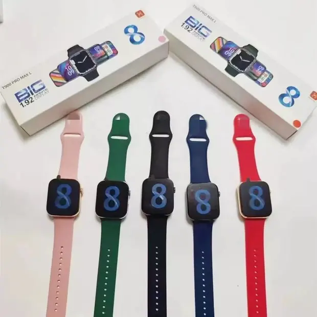 Top Selling Series 8 Smartwatch T900 pro max Liwatch  App BIG Infinite 1.92 inch Screen IP68 Waterproof Fashion Smart Watches