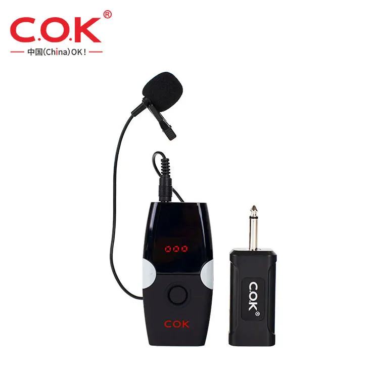 Lavalier Clip-on Wireless Microphone System Lapel Podium Lavalier microphone