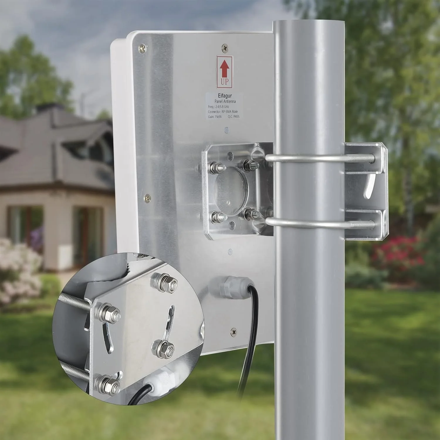 Long Directional Panel Outdoor antenna wifi long range outdoor wall-mounted antenna wifi extender outdoor long range antenna